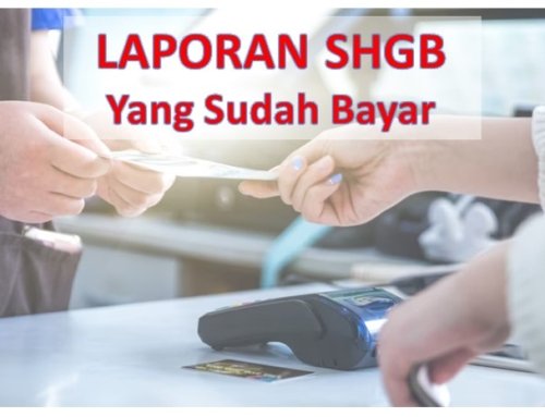 List Laporan Yang Sudah Bayar SHGB
