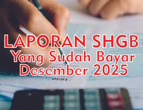 List Laporan Yang Sudah Bayar SHGB Desember 2025